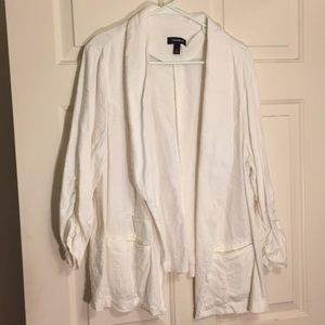 White blazer